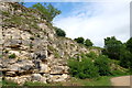 Old quarry on Leckhampton hill in GL53 9QW