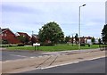 Green Space and Road Junction in Maltby in S66 7JN