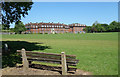 A seat by the green, Arborfield Garrison in RG2 9TX