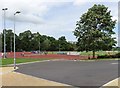 Athletics track, Millfield School in BA16 0SU