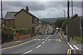 Upper High Street, Rhymney looking southwards in NP22 5BW
