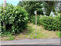 Footpath from Park Lane to Millbank Lane. Maghull in L31 6BT
