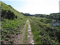 Footpath near Fortuneswell in DT5 1EG