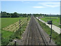 Railway towards Royston in SG8 6JR