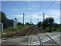 Railway towards Royston and London in SG8 6NX