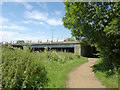 M4, River Colne bridge in UB7 0AQ