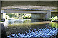 Under the M4 River Colne bridges in UB7 0AQ