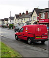 Royal Mail van, Storrar Road, Tremorfa, Cardiff in CF24 2TT