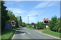 Level crossing on Haslingfield Road in CB2 5RQ