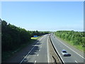 M11 northbound, Junction 12 in CB23 7AT