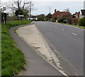 Leamington Road bus stop near Willersey in WR12 7PS