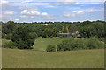 Looking north from the Hertfordshire Way in Northaw and Cuffley