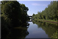 Grand Union canal looking south towards M25 bridge in Gade Valley Ward