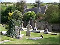 Churchyard and parsonage, Kimmeridge in BH20 5PH