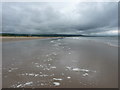 A receding tide near Pembrey Burrows in SA16 0HE