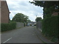 Residential close off Church Street, Carbrooke in Carbrooke