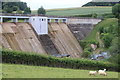 Hawkridge Reservoir dam in TA5 1AJ