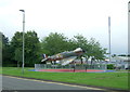 Grangemouth Spitfire Memorial in FK3 9HH
