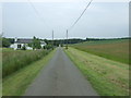 Farm road heading east, Mannerston Holdings in EH49 7ND