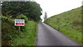 The road to the campsite in Glenshellach in PA34 4QJ