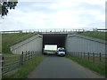 M9 Motorway bridge over minor road near Kirkliston in EH29 9HF