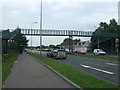 Foot bridge over the A8, Ratho Station in EH28 8QL