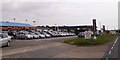 Car sales business and Gulf filling station, St Osyth in CO16 8HE