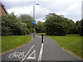Footpath and cycleway off Callow Hill Way, Heatherton in DE23 3XB