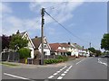 Houses along Frinton Road, B1033 in CO13 0FL