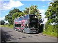 Bus on Weeford Road, Roughley in B75 5PE