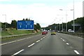 The M54 heading east in WV10 8QY