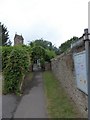 Path to St Paul, Walton in Gordano in BS21 7AP