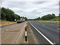 Layby on the Northbound A46 near Evesham in WR11 8DH