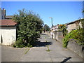 Back alley parallel to Heysham Road, Sandylands in LA3 2BE