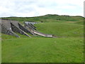 The spillway on Potter Tarn in LA8 9AA