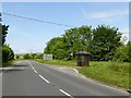 Bus shelter on A361 at Beckhampton in SN8 1QJ