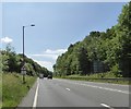 A36 in shallow cutting, Warminster bypass in BA12 7RX
