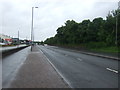 Looking south east on London Road (A74) in G32 8RA