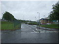 School entrance off Cairnbrook Road, Easterhouse in G34 0EZ