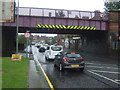 Railway bridge over Bank Street (A89), Coatbridge in ML5 1RT