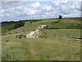 The ridgeway track seen from Combe Gibbet in RG17 9QJ