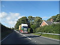 Eddie Stobart lorry on the A35, Stinsford in DT2 8PU