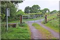Gate near Steelfoot Bridge in EH23 4SN