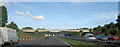 Bridges over the M1 going North. in S70 6NH