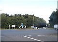 Roundabout on the A31, Oakley in BH21 3DA