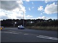 Roundabout on the A31, Lambs Green in BH21 1EQ