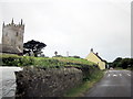 Passing the Church of Saint Corantyn Cury Village in TR12 7QX