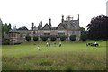 Lauriston Castle and the croquet lawn in EH4 5NB