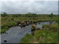 Site of former footbridge across the Abhainn Thoraigh, Isle of Lewis in HS2 0RA