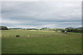 View over the fields in AB54 7RP